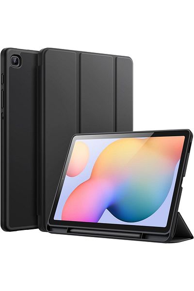 erorex حافظة JETech لجهاز Samsung Galaxy Tab S6 Lite مقاس 10.4 بوصة 2024 - أسود