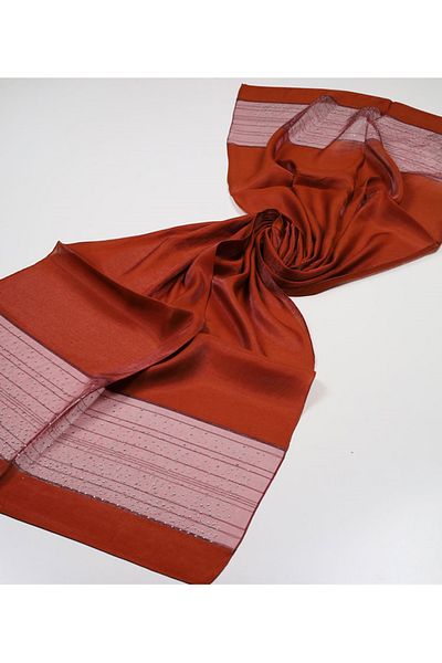 PİRAMİT Pyramid Solid Color Stone Evening Dress Shawl - Pattern-06 - Color-13