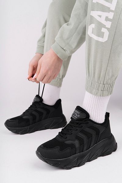 McDark Women's Black Light Sneaker Shoes