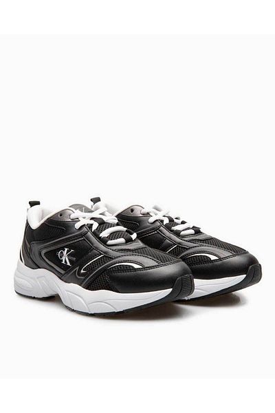 Calvin Klein Dámské černé tenisky Eva Rubber Sole – síťovina Yw0Yw01807-0Gm