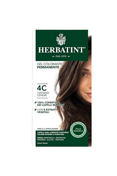 Herbatint Soin Colorant 4C Chatain Cendre Saç Boyası