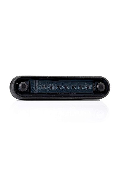 ylz Frıstom 12v-36v Parmak Lamba 8-ledli Kablolu (ŞEFFAF-KIRMIZI) (120*28 MM) E9