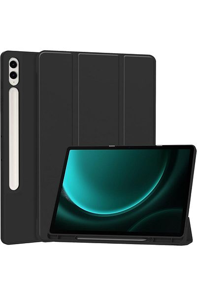 erorex جراب Fegishilly متوافق مع Samsung Galaxy Tab S10 Plus مقاس 12.4 بوصة 2024، غطاء خلفي مرن من مادة TPU
