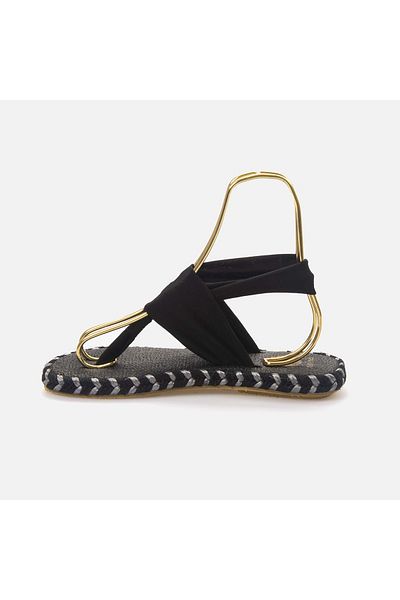 Cat Women's Black Sandal Slippers Nalho Na0008