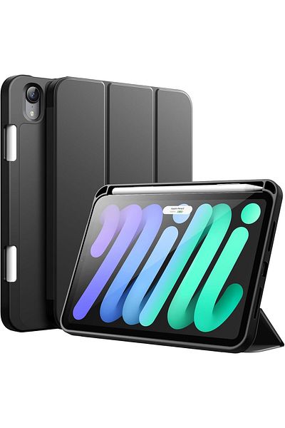 erorex حافظة JETech لجهاز iPad mini (A17 Pro، موديل 2024، الجيل السابع) / mini 6 (موديل 2021، الجيل السادس)