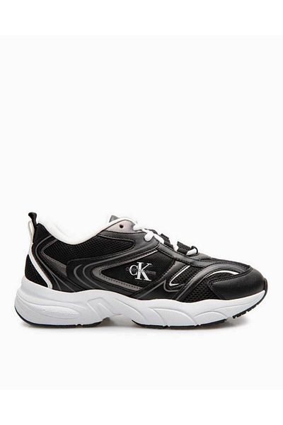Calvin Klein Dámské černé tenisky Eva Rubber Sole – síťovina Yw0Yw01807-0Gm