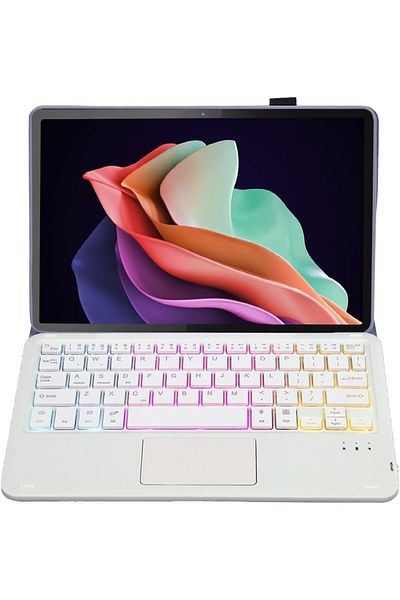 erorex حافظة لوحة مفاتيح تعمل باللمس من Fegishilly متوافقة مع جهاز Lenovo Tab M10 من الجيل الثالث مقاس 10.1 بوصة