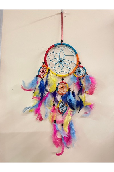 AZRA HEDİYELİK Rüya kapanı dreamcatcher düş kapanı halka çapı 12 cmdir