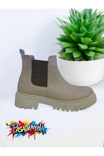 PASADAMODA KISA LASTİKLİ KADIN BOT B-656