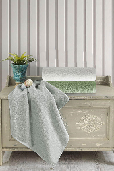 Mira Home Набір з 3 кольорових рушників для рук і обличчя, 100% бавовна, Natural Harmony