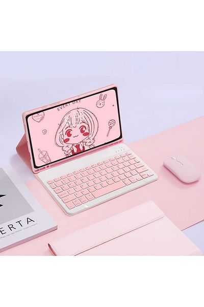 erorex حافظة لوحة مفاتيح فيجيشيلي متوافقة مع سامسونج جالكسي تاب اس 9 الترا 14.6 انش 2023، غطاء مع
