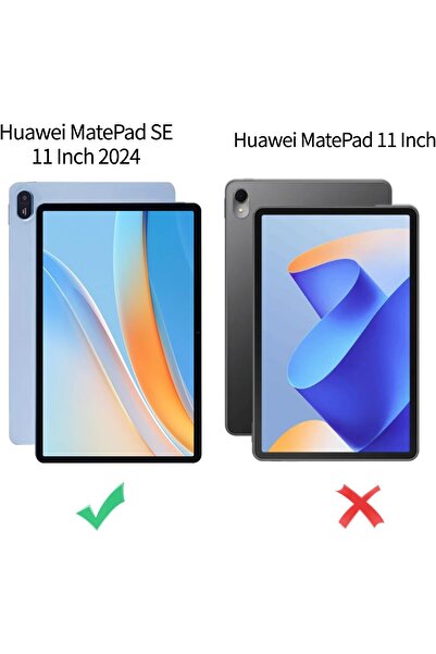 Other Lokoni 360° Rotating Case for Huawei MatePad SE 11 (2024) - Slim Multi-Angle PU Leather, Auto Sleep