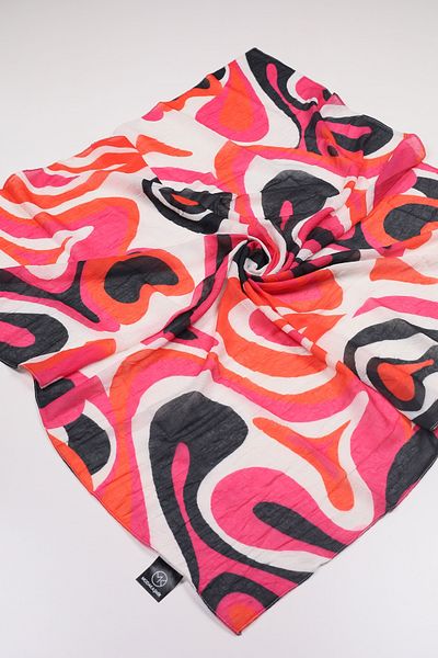 Modakaşmir Patterned Bamboo Scarf - Pattern-09 - Color-19