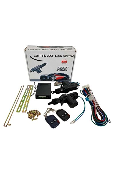 PMX 24v Merkezi Kapı Kilit Seti (2 KAPI) (KUMANDALI)