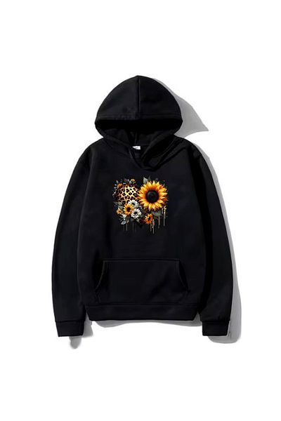 Korefanzin Unisex Black Stray Kids Unlock Go Live In Life Hooded Sweatshirt