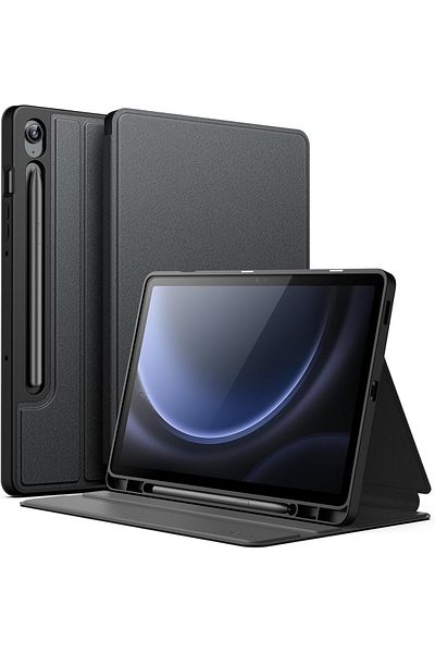 erorex حافظة JETech لجهاز Samsung Galaxy Tab S9 FE مقاس 10.9 بوصة - أسود