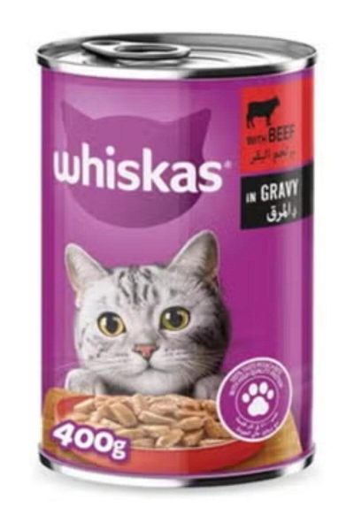 Whiskas beef with gravy