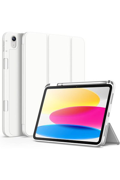 erorex حافظة JETech لجهاز iPad 10 (10.9 بوصة، موديل 2022، الجيل العاشر) مع حامل قلم، جهاز لوحي رفيع