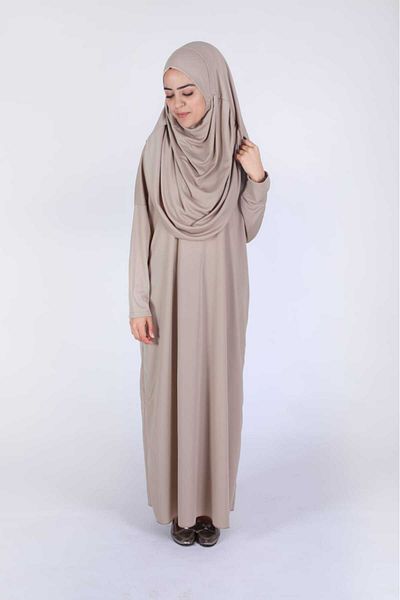 Tekstil Marketi Boydandan Wearable One-Piece Prayer Dress