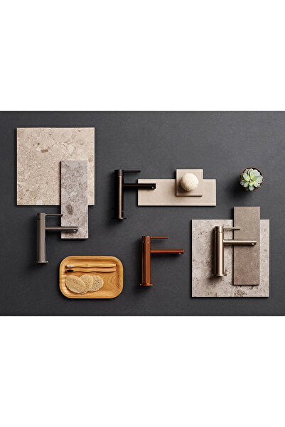 VitrA Built-in bathroom sink mixer, exposed part with 2 rosettes