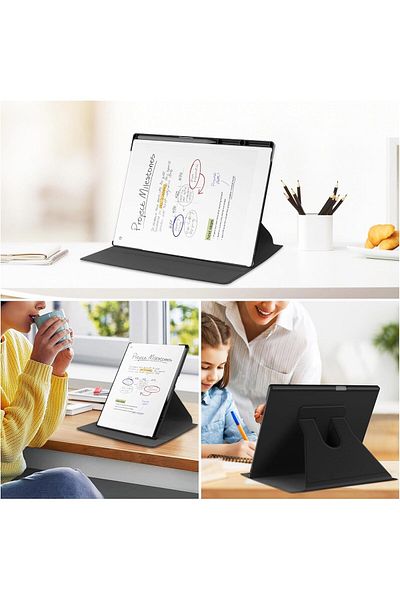 erorex حافظة لجهاز Remarkable Paper Pro Color Tablet مقاس 11.8 بوصة تم إصدارها في عام 2024 - وضع السكون/الإيقاظ التلقائي الذكي - 360 درجة