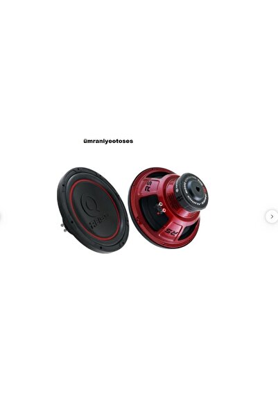 Reis 38 CM  2000 WAT 500 RMS  TEK BOBİN SUBWOFER RS-GH15  4 OHM