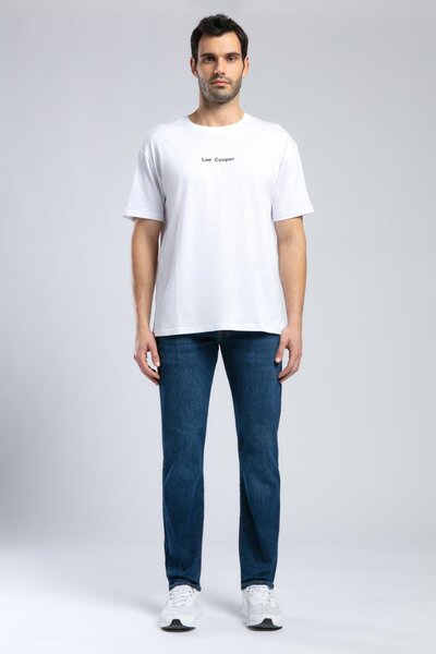 Lee Cooper Pantaloni din denim pentru bărbați cu talie normală 252 LCM 121049...