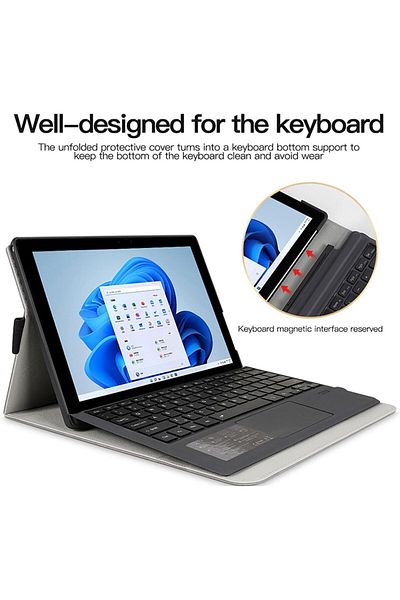 erorex حافظة Domiunier لجهاز Surface Pro11/Pro 10/Pro 9 اللوحية، غطاء متين مقاوم للصدمات، متوافق