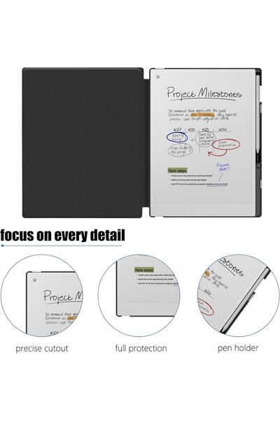 erorex حافظة LBMT لجهاز Remarkable Paper Pro Tablet مقاس 11.8 بوصة (إصدار 2024)، تصميم Folio خفيف الوزن ونحيف،