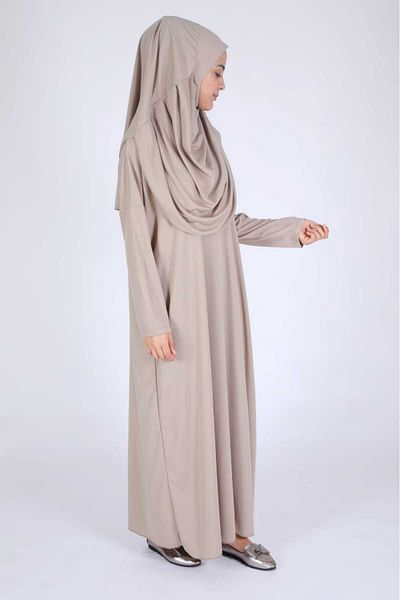Tekstil Marketi Boydandan Wearable One-Piece Prayer Dress
