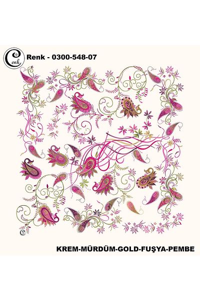 Cenk Γράψιμο με μοτίβο κέντημα - 0300-548 - Χρώμα-07