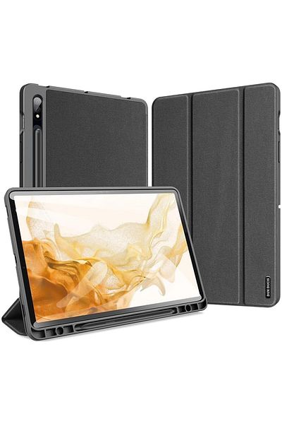 erorex حافظة سلسلة DUX DUCIS [Domo]، مصممة لجهاز Samsung Galaxy Tab S8 (X700/X706) / S7 (T870/T875/T876B)،