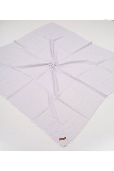 Bonjela Eșarfă din bumbac jacquard de culoare uni - Model-07 - Culoare-25