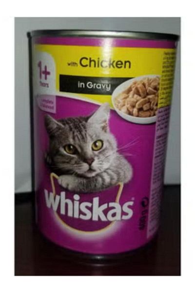 Whiskas Chicken In GRAVY Food For Cat Brown 400g