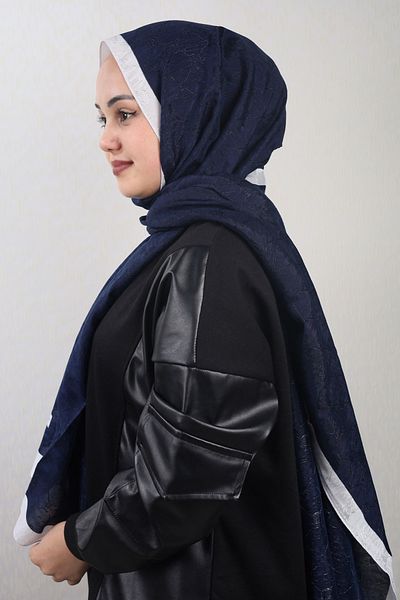 PİRAMİT Pyramid Monogram Flush Shawl - Pattern-01 - Color-23