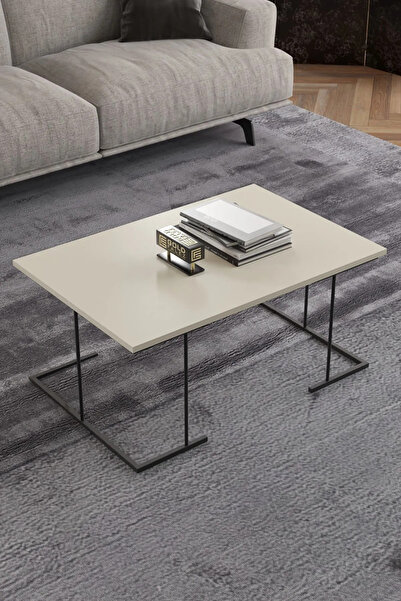 Reyo Solo Orta Sehpa Krem