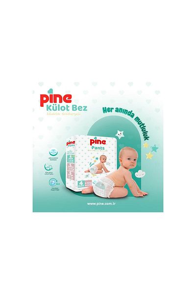 Pine Maxi (9-15 Kg) 18 Panty Diapers