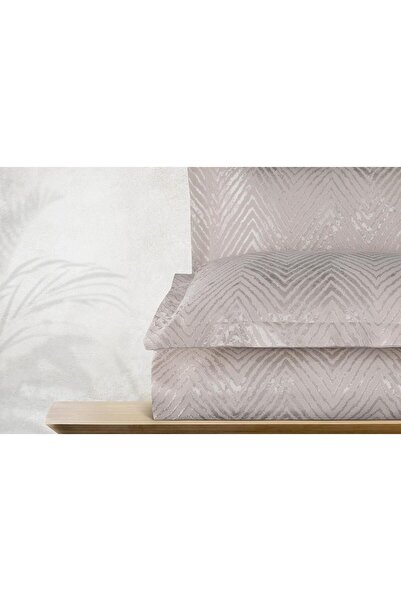 Butikhome by Egemar Vega Double Simple Modern Geometric Pattern Cream Bedspread 250x260cm Boxed