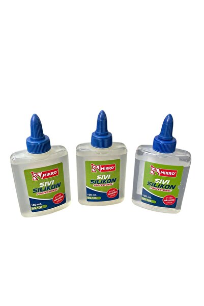 Mikro 100 Ml Sıvı Silikon (  3 Adet )