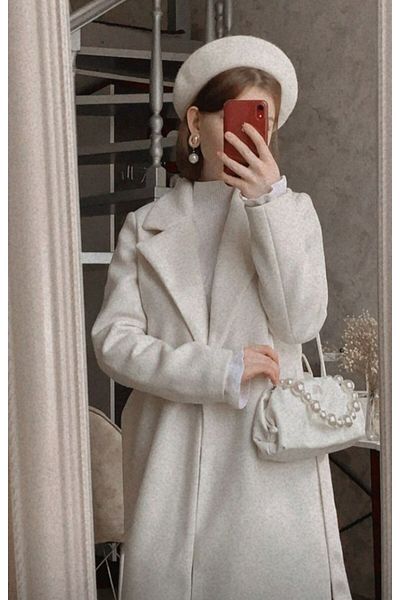Luminos Butik Ecru French Felt Painter Beret - Bere1101