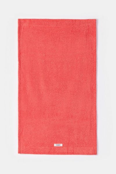 Woody Μπουρνούζι από βαμβακερή πετσέτα-Dgb - 435-Rose Pink
