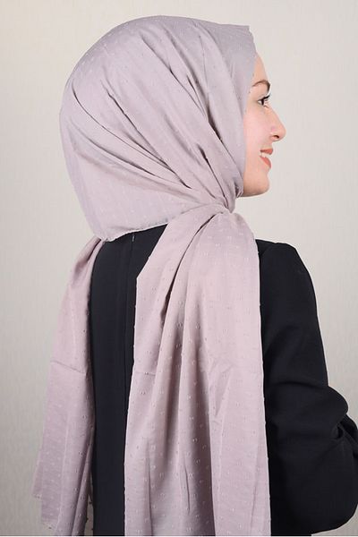 AlışverişTarlası Şal Pıtpıt din şifon de culoare uni Poloist - Model-01 - Culoare-13