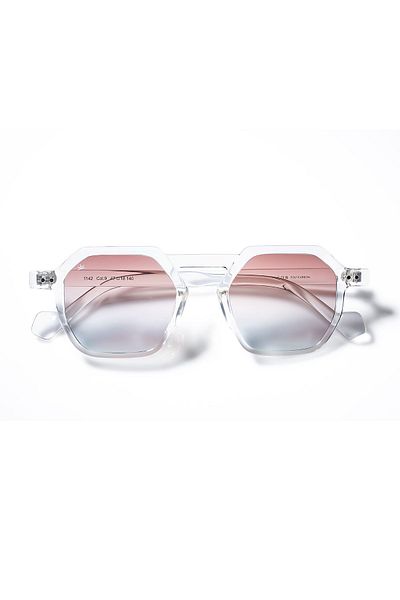 EYE OF HORUS Unisex Transparent Sunglasses - EOH1142 C9