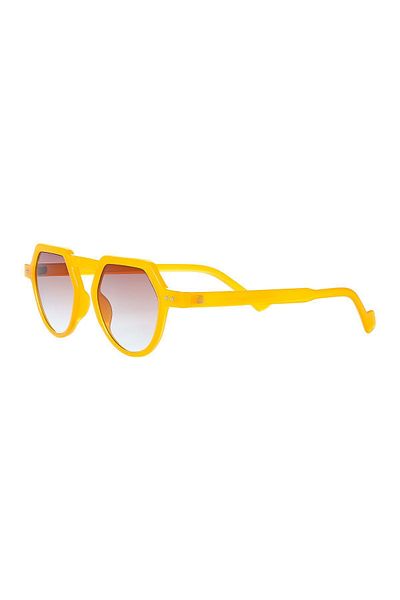 EYE OF HORUS EOH1141 C8 Yellow Unisex Sunglasses