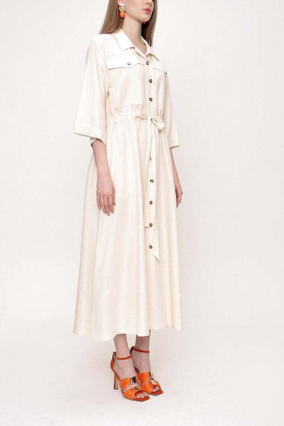 SOCIETA Loose Cut Shirt Dress 93564