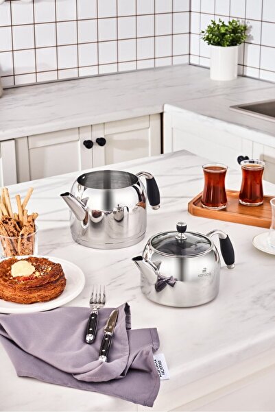 Karaca Stella Edelstahl-Teekanne Teekocher