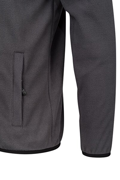 2AS Cliff Erkek Parçalı İnce Polar Sweatshirt Antrasit