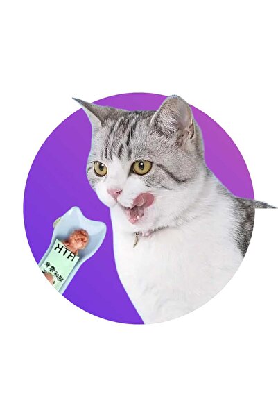 Fua Shop ملعقة طعام كريمية عملية للقطط