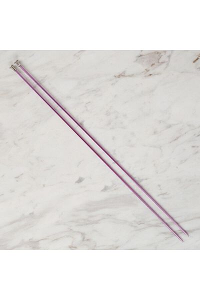 shop Loren Cratfs 2,5 mm 35 cm Μωβ μεταλλικό καρφίτσα πλεξίματος - LR