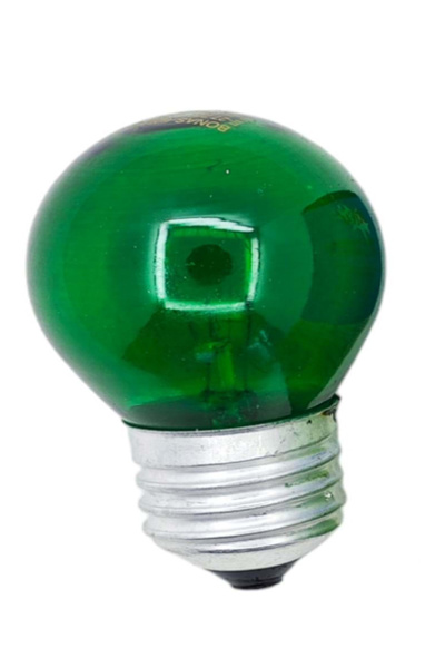 PUFFIN 10w E27 Yeşil Renk Yuvarlak Gece Lambası Ampulü 1 Adet